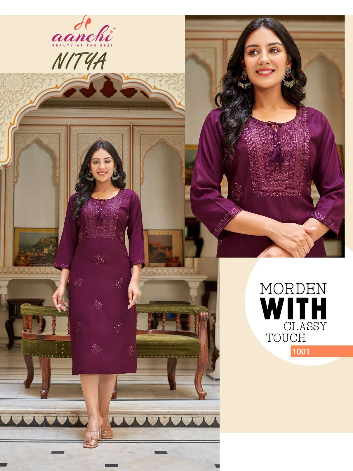 Aanchi NITYA Kurti Wholesale catalog