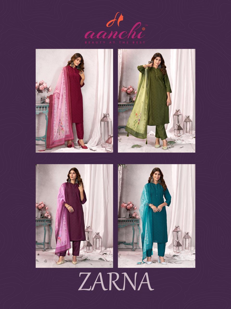 Aanchi ZARNA Kurti Wholesale catalog