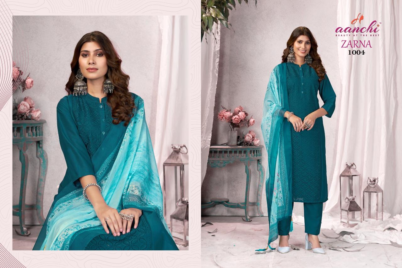 Aanchi ZARNA Kurti Wholesale catalog