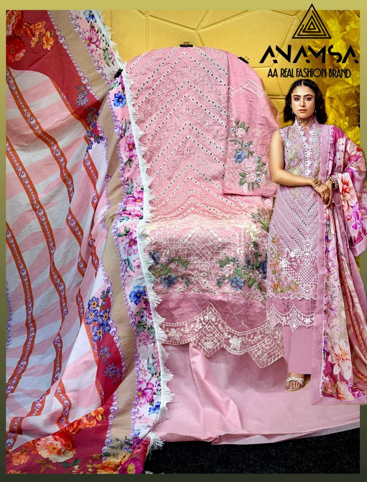 Anamsa 463 A To D Jam Cotton Salwar Suit Wholesale catalog
