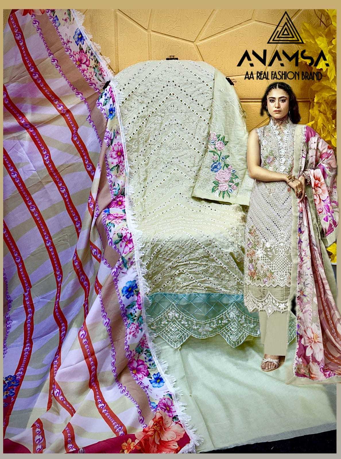Anamsa 463 A To D Jam Cotton Salwar Suit Wholesale catalog