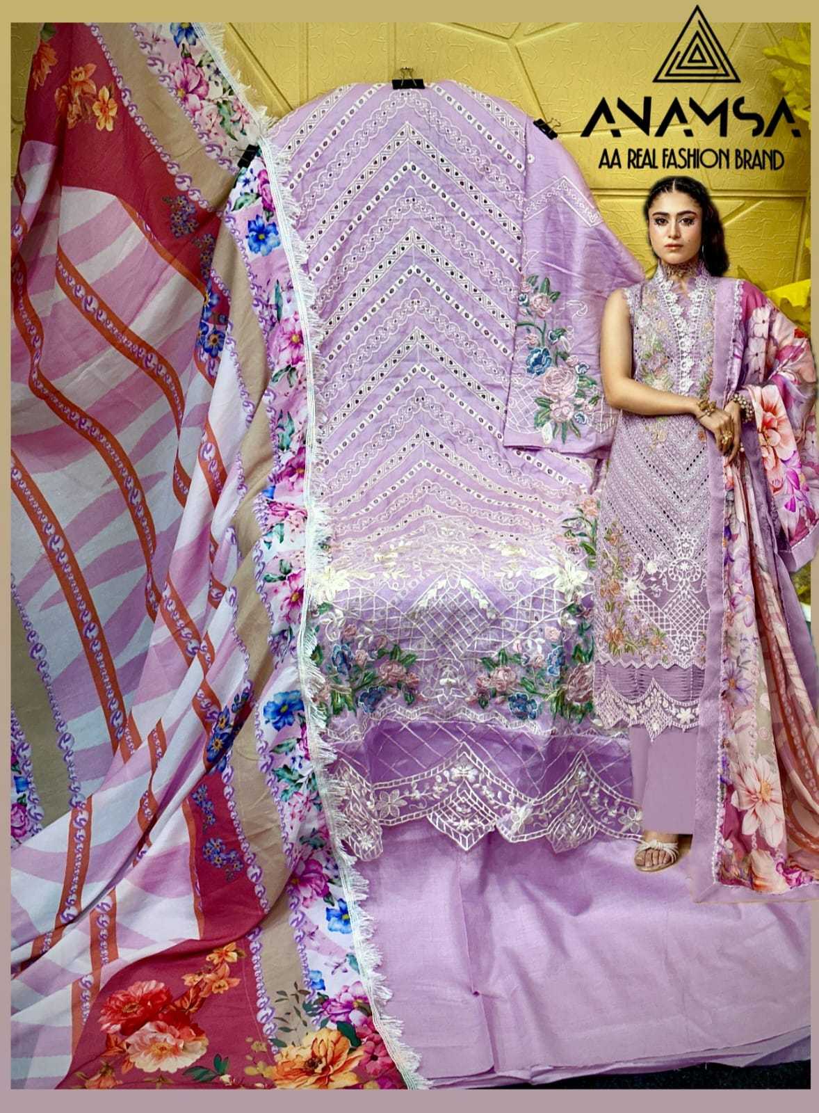 Anamsa 463 A To D Jam Cotton Salwar Suit Wholesale catalog
