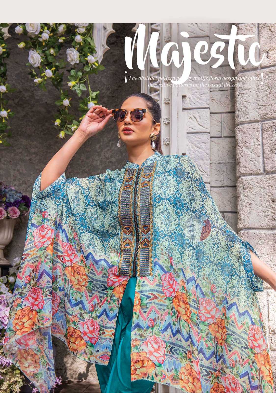 Anju Fabrics Cape Style Kurti Wholesale catalog