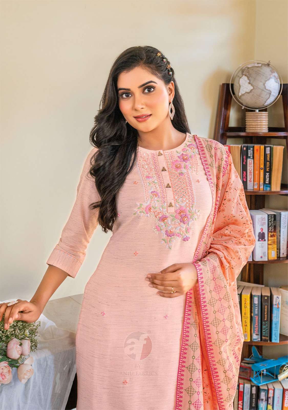 Anju Fabrics Cotton Crush vol -3 Kurti Wholesale catalog