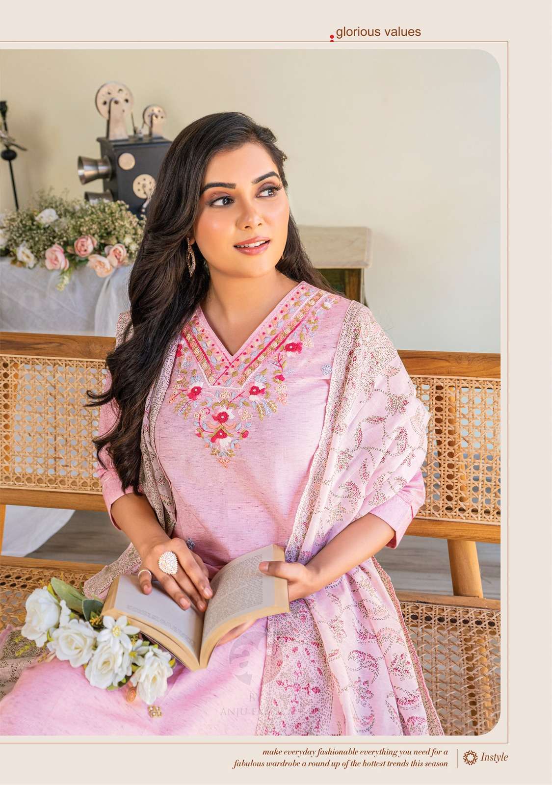 Anju Fabrics Cotton Crush vol -3 Kurti Wholesale catalog