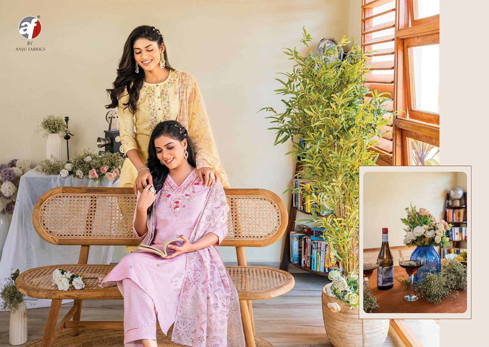 Anju Fabrics Cotton Crush vol -3 Kurti Wholesale catalog