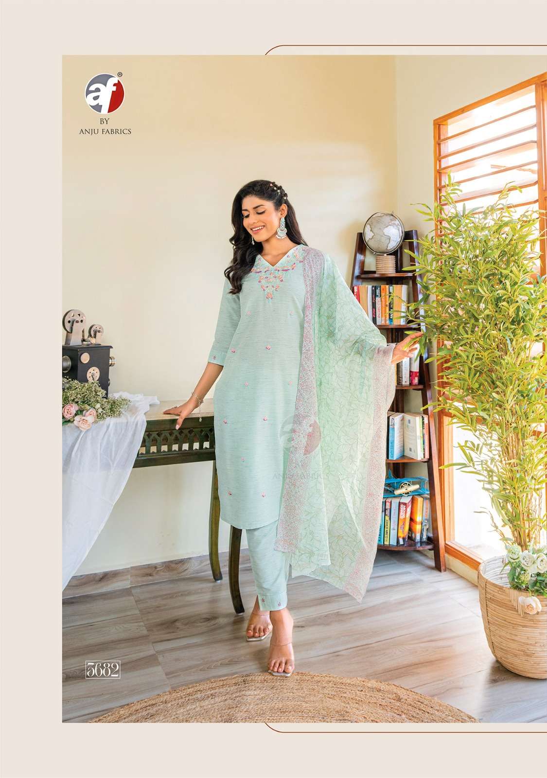 Anju Fabrics Cotton Crush vol -3 Kurti Wholesale catalog