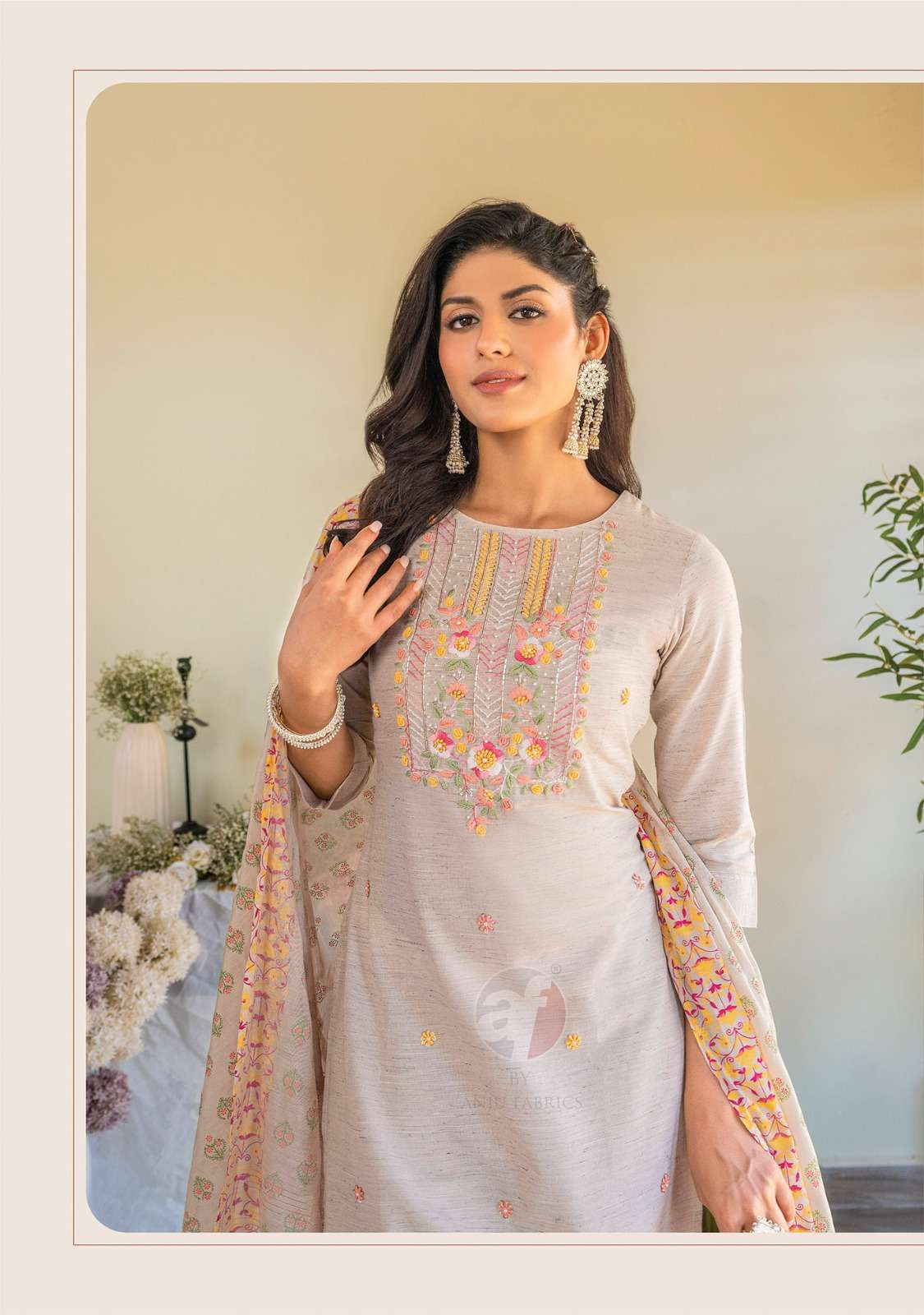 Anju Fabrics Cotton Crush vol -3 Kurti Wholesale catalog