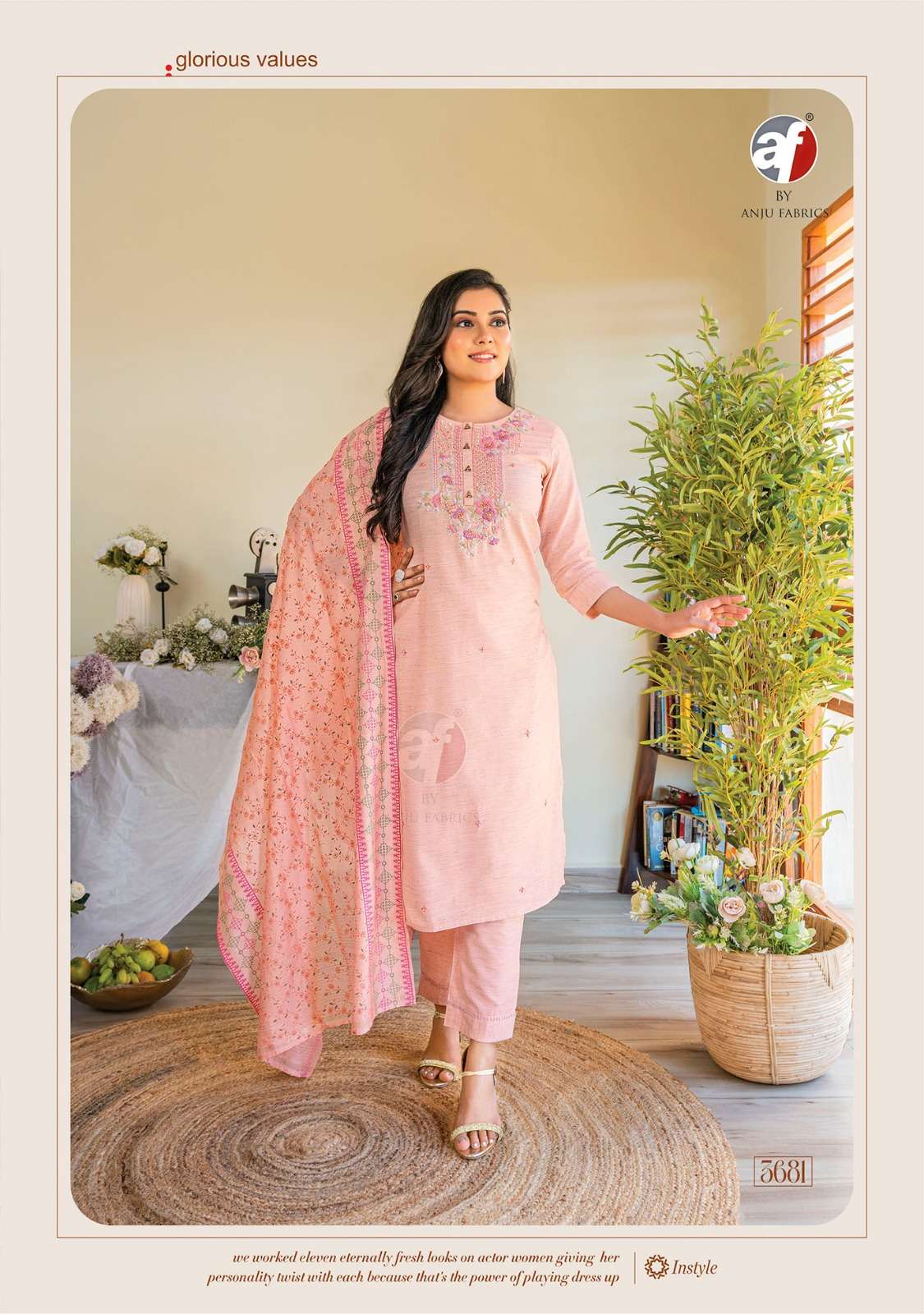 Anju Fabrics Cotton Crush vol -3 Kurti Wholesale catalog