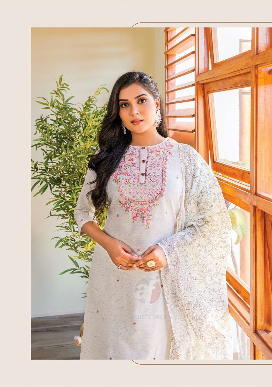 Anju Fabrics Cotton Crush vol -3 Kurti Wholesale catalog