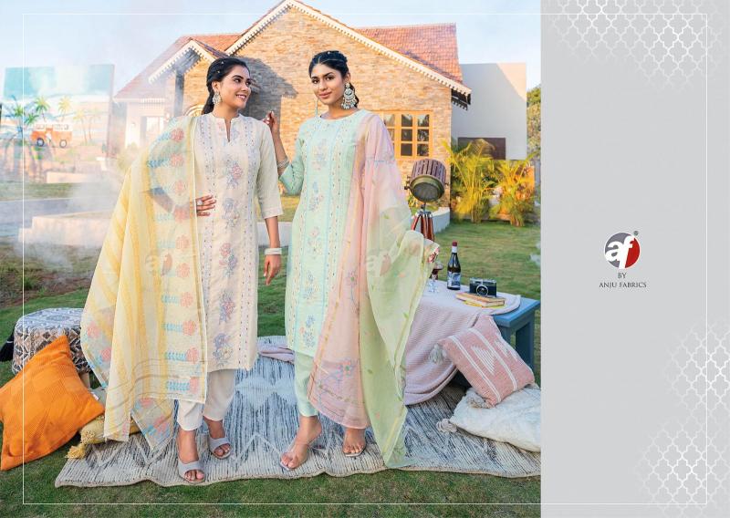 Anju Fabrics Fashion Point Kurti Wholesale catalog