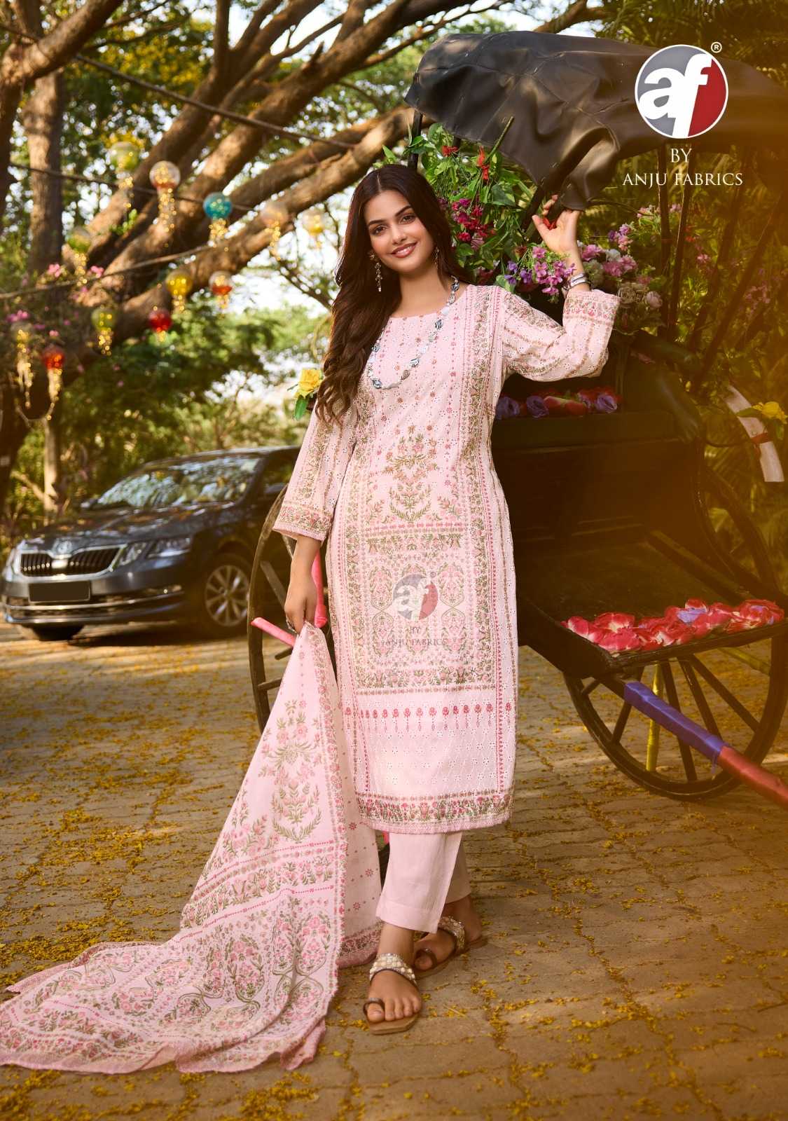 Anju Fabrics Flairs vol -3 Kurti Wholesale catalog