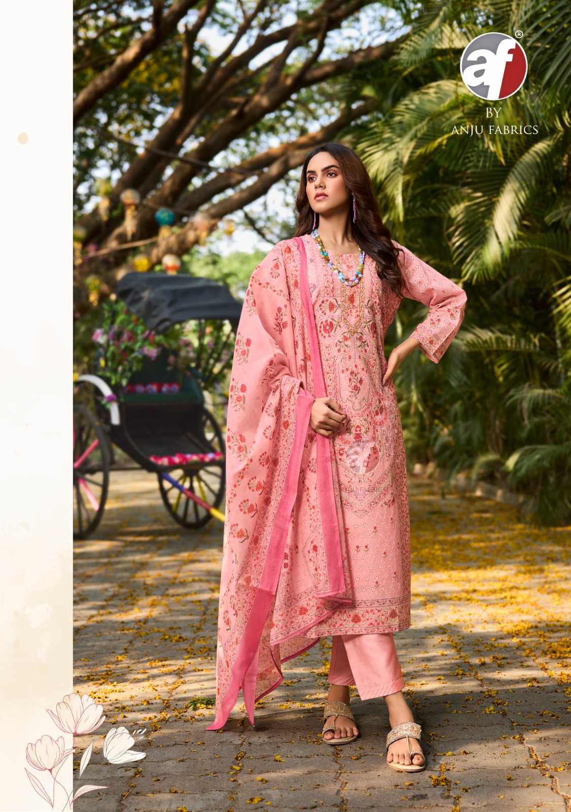 Anju Fabrics Flairs vol -3 Kurti Wholesale catalog