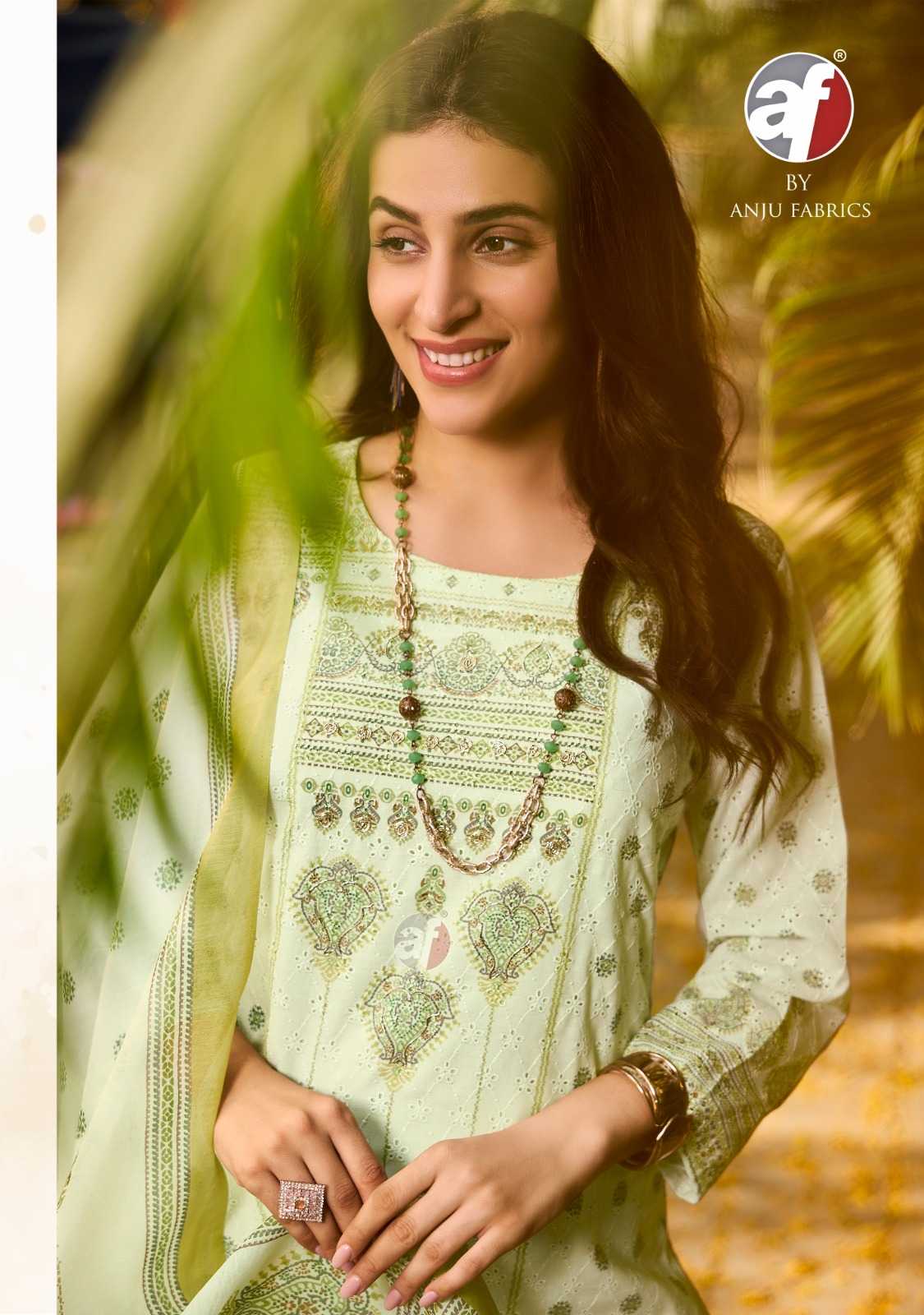 Anju Fabrics Flairs vol -3 Kurti Wholesale catalog