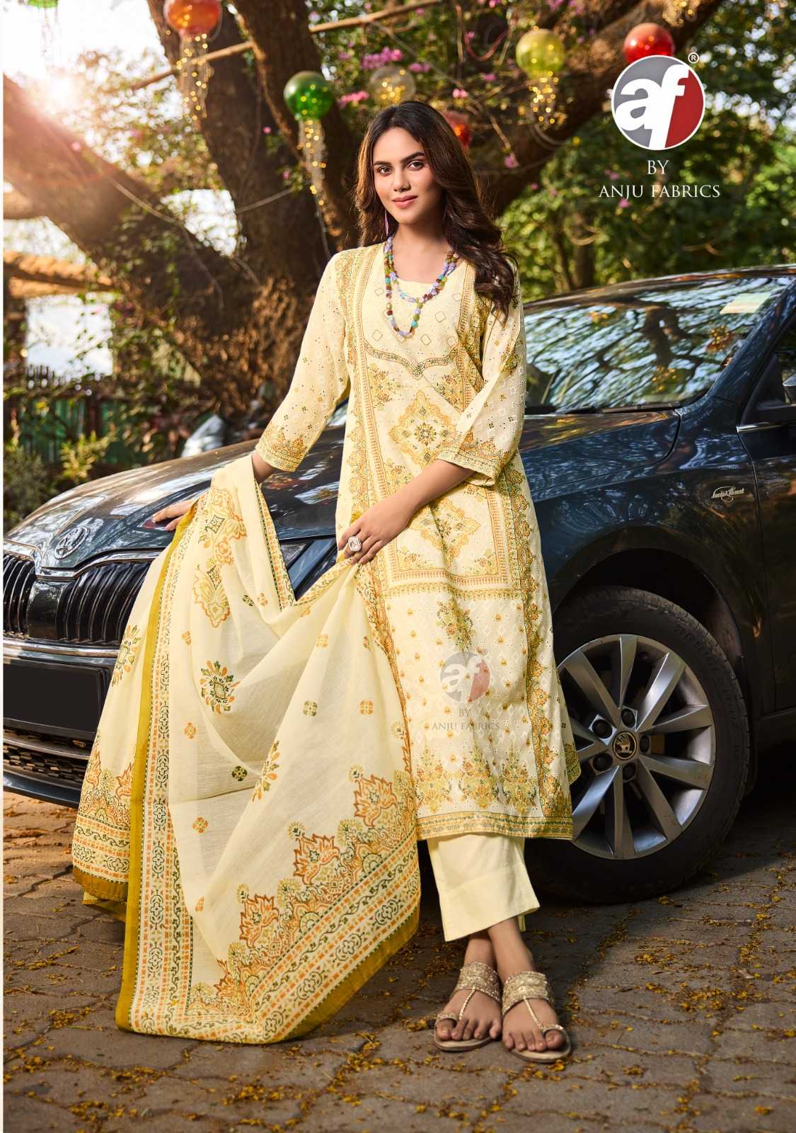 Anju Fabrics Flairs vol -3 Kurti Wholesale catalog