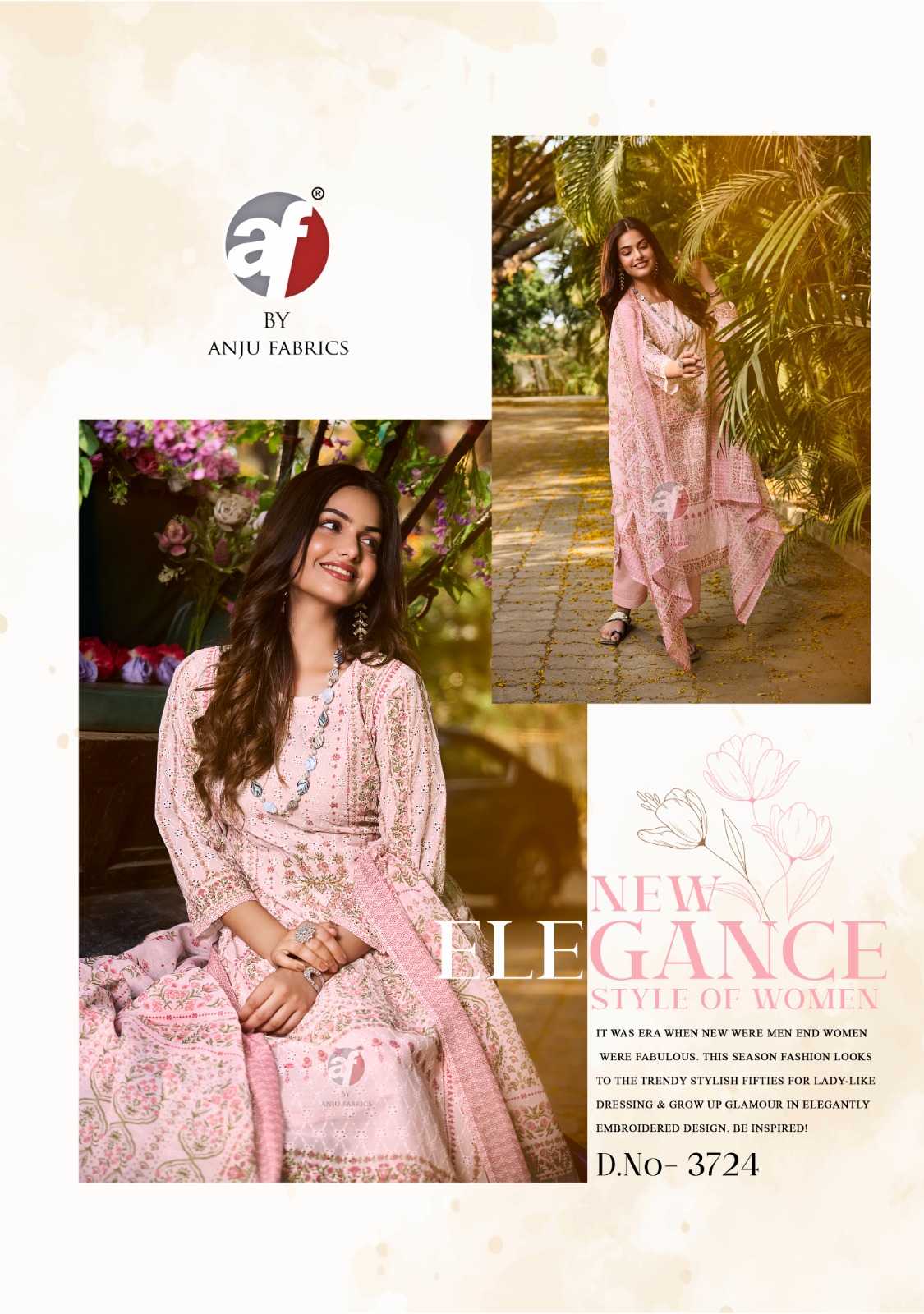 Anju Fabrics Flairs vol -3 Kurti Wholesale catalog