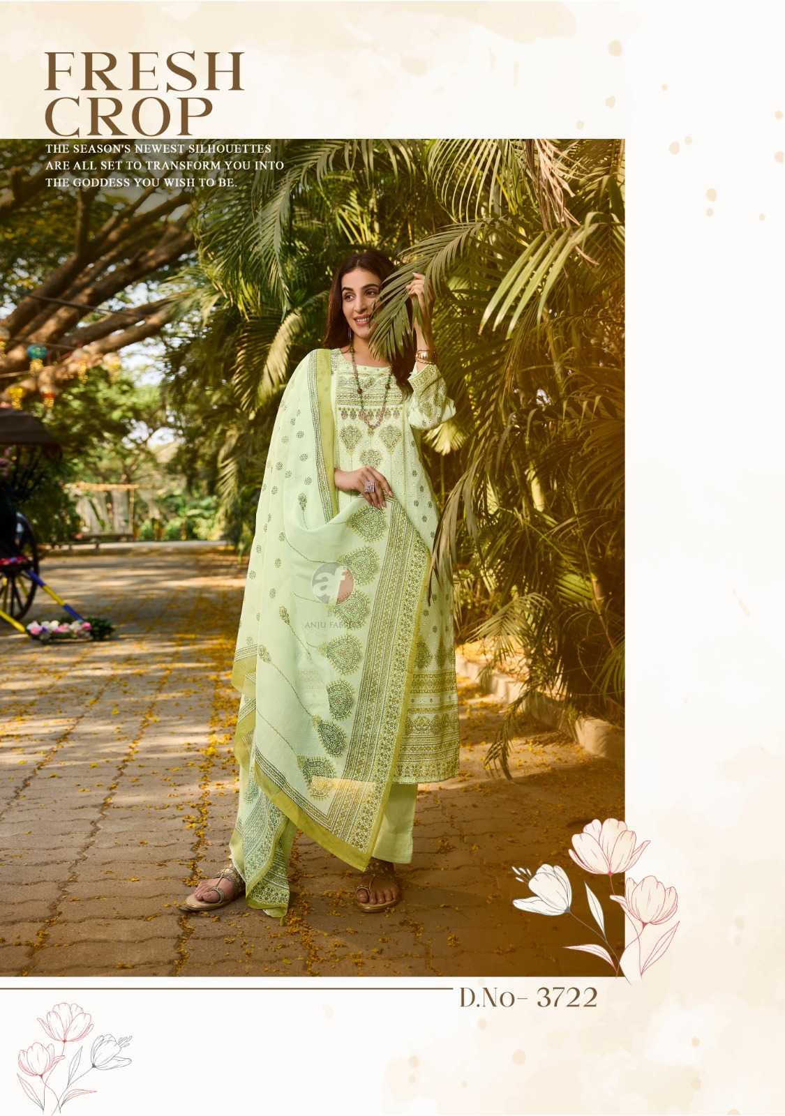 Anju Fabrics Flairs vol -3 Kurti Wholesale catalog