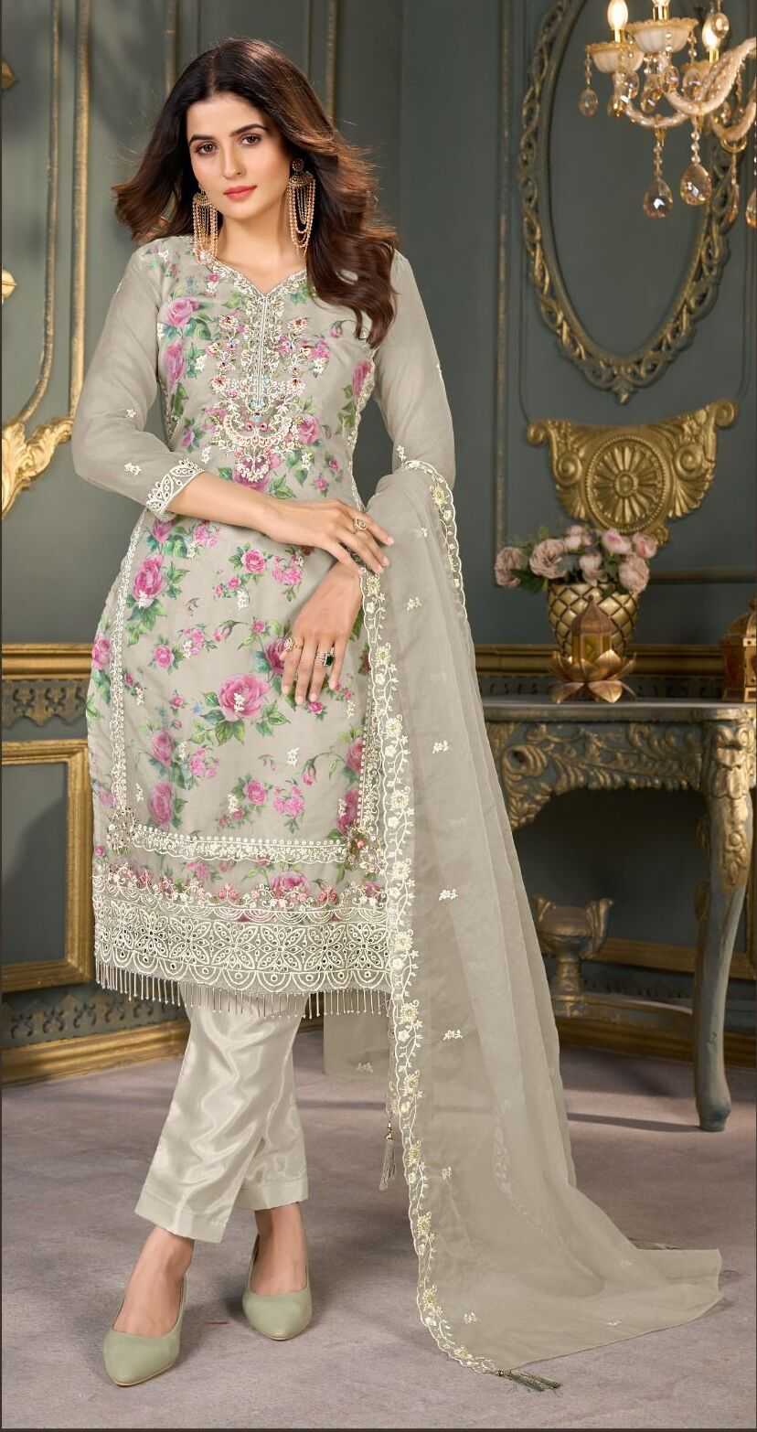 Bilqis B 53 A TO D Organza Salwar Kameez Wholesale catalog