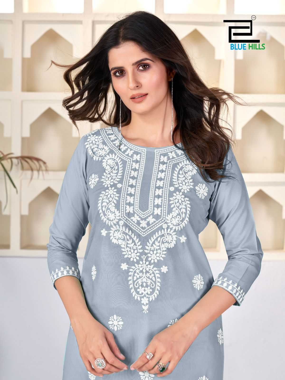 Blue Hills Amelia VOL -3 Kurti Wholesale catalog