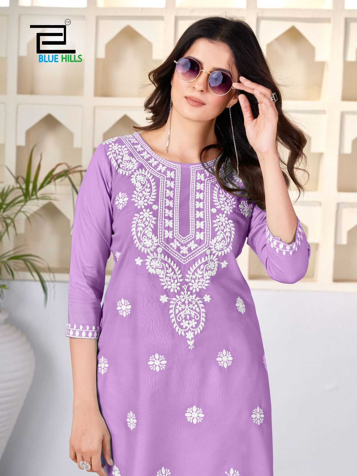 Blue Hills Amelia VOL -3 Kurti Wholesale catalog