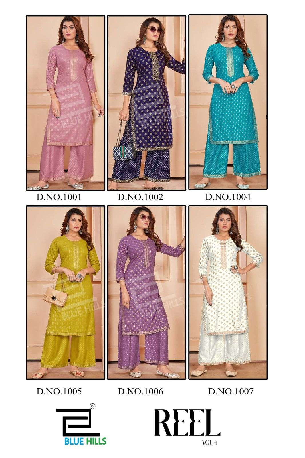 BLUE HILLS Reel Kurti Wholesale catalog
