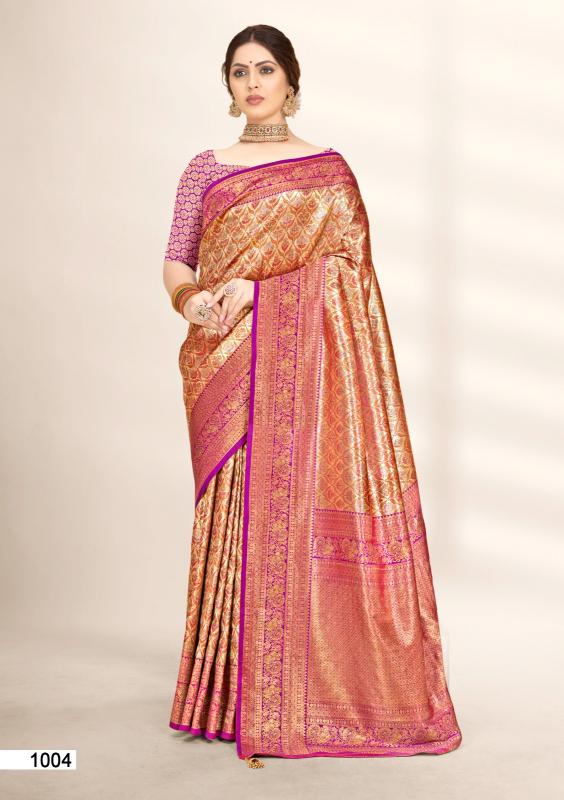 BUNAWAT Sheela 20 Banarasi Silk Saree Wholesale catalog
