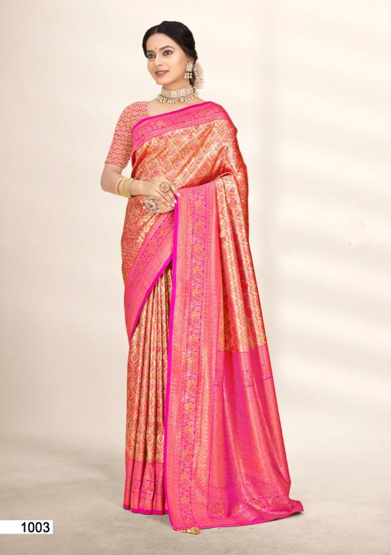 BUNAWAT Sheela 20 Banarasi Silk Saree Wholesale catalog