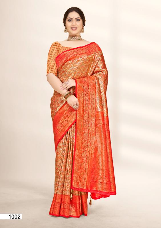 BUNAWAT Sheela 20 Banarasi Silk Saree Wholesale catalog
