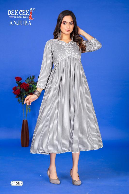 DEECEE ANJUBA Kurti Wholesale catalog