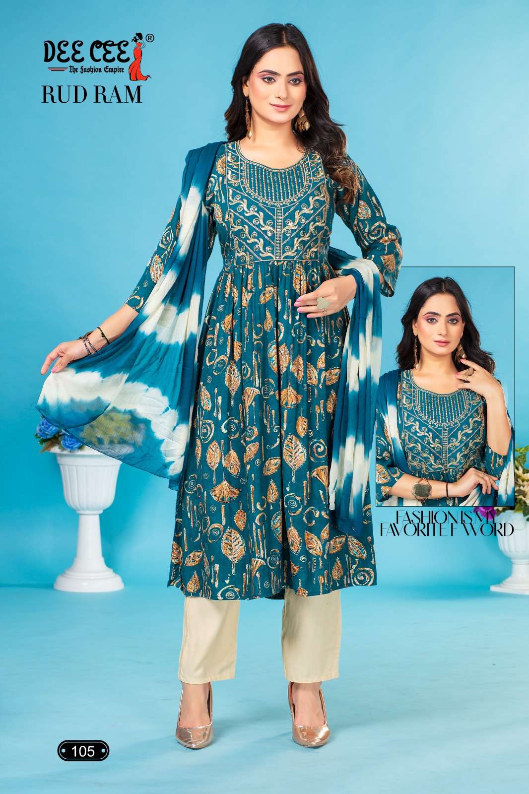 DEECEE RUD RAM Kurti Wholesale catalog