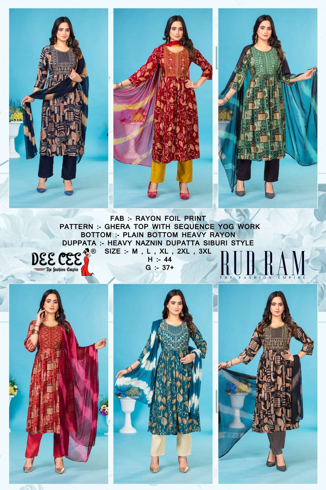 DEECEE RUD RAM Kurti Wholesale catalog