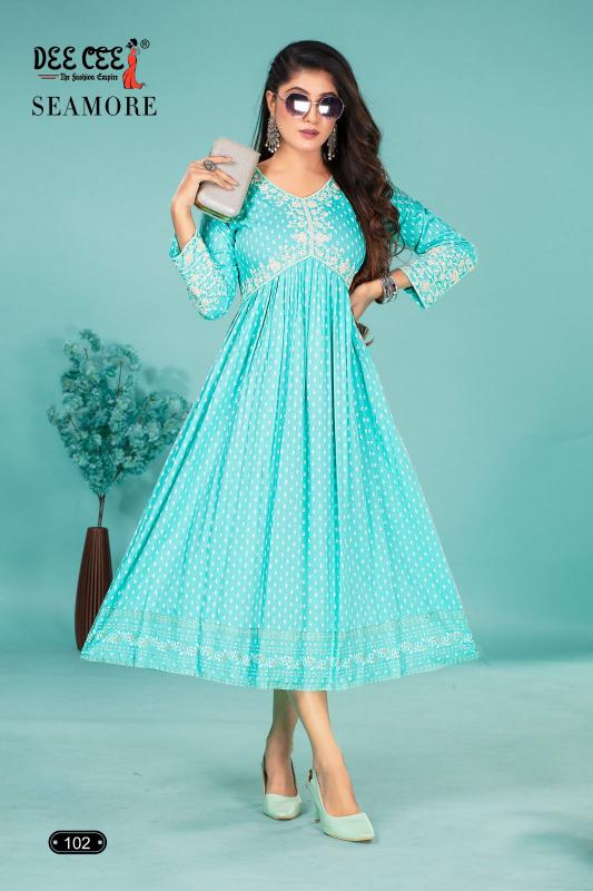 DEECEE SEAMORE Kurti Wholesale catalog