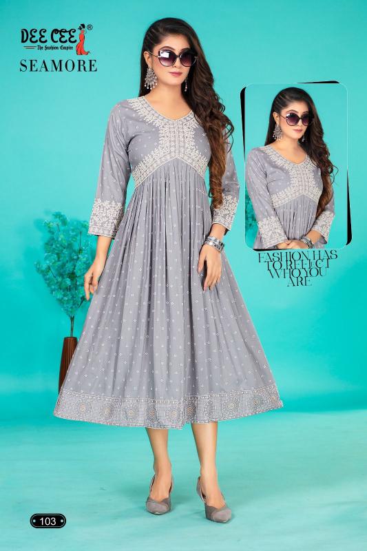 DEECEE SEAMORE Kurti Wholesale catalog
