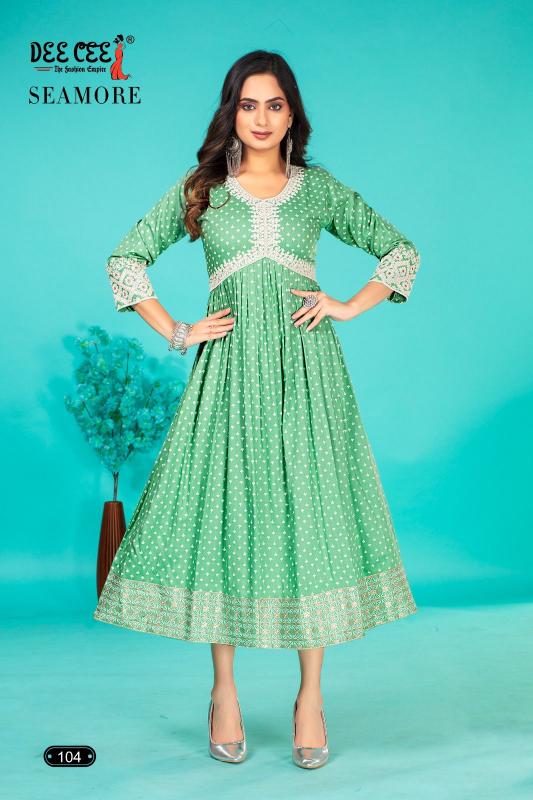 DEECEE SEAMORE Kurti Wholesale catalog