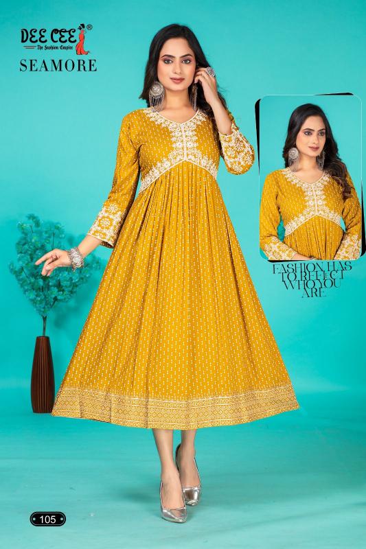 DEECEE SEAMORE Kurti Wholesale catalog