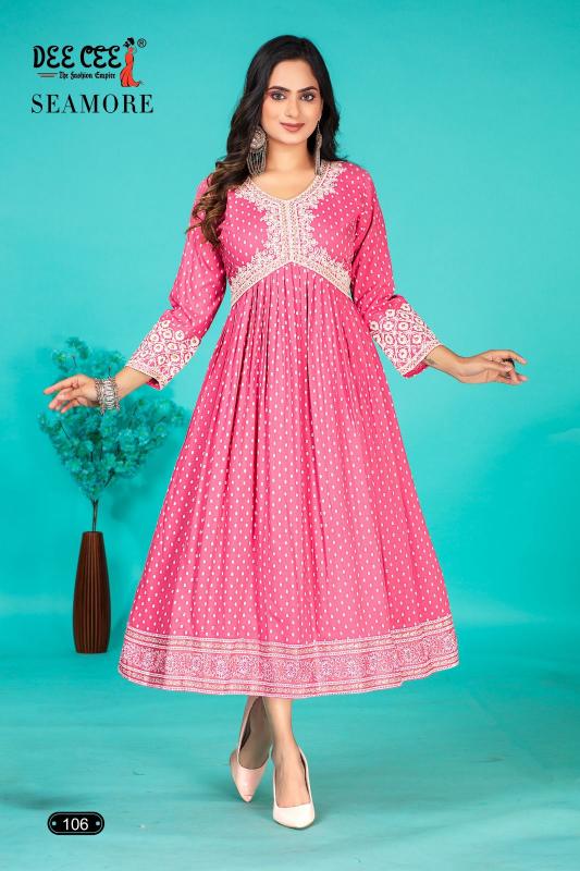 DEECEE SEAMORE Kurti Wholesale catalog
