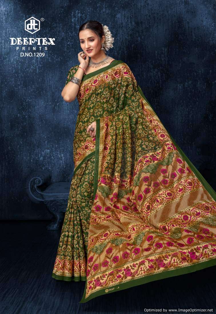 Deeptex Prime Time Vol-12 – Cotton Sarees - Wholesale Catalog