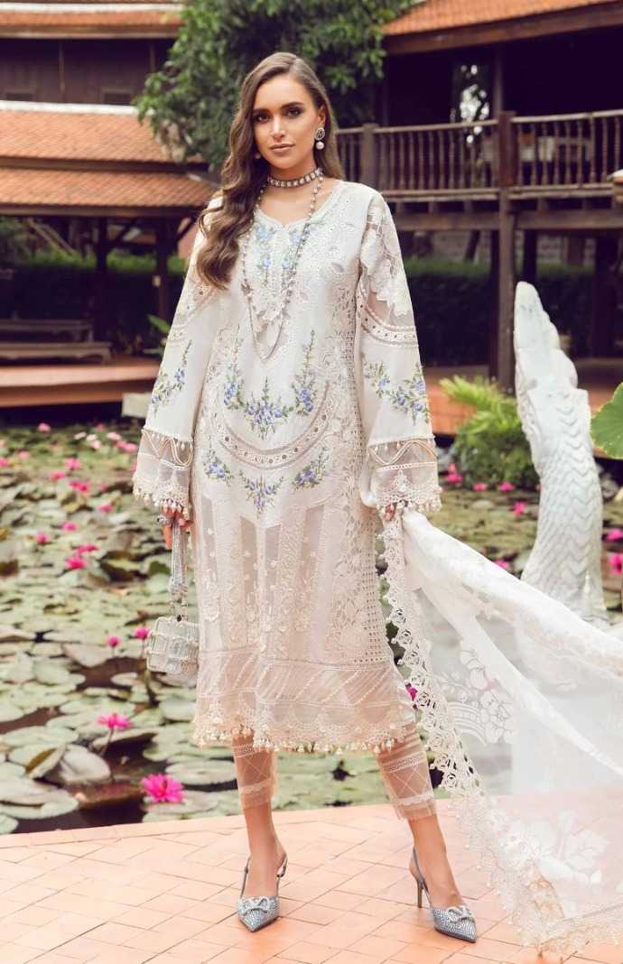 Dinsaa Maria B Lawn Vol 1 Embroidery Salwar Kameez Wholesale catalog