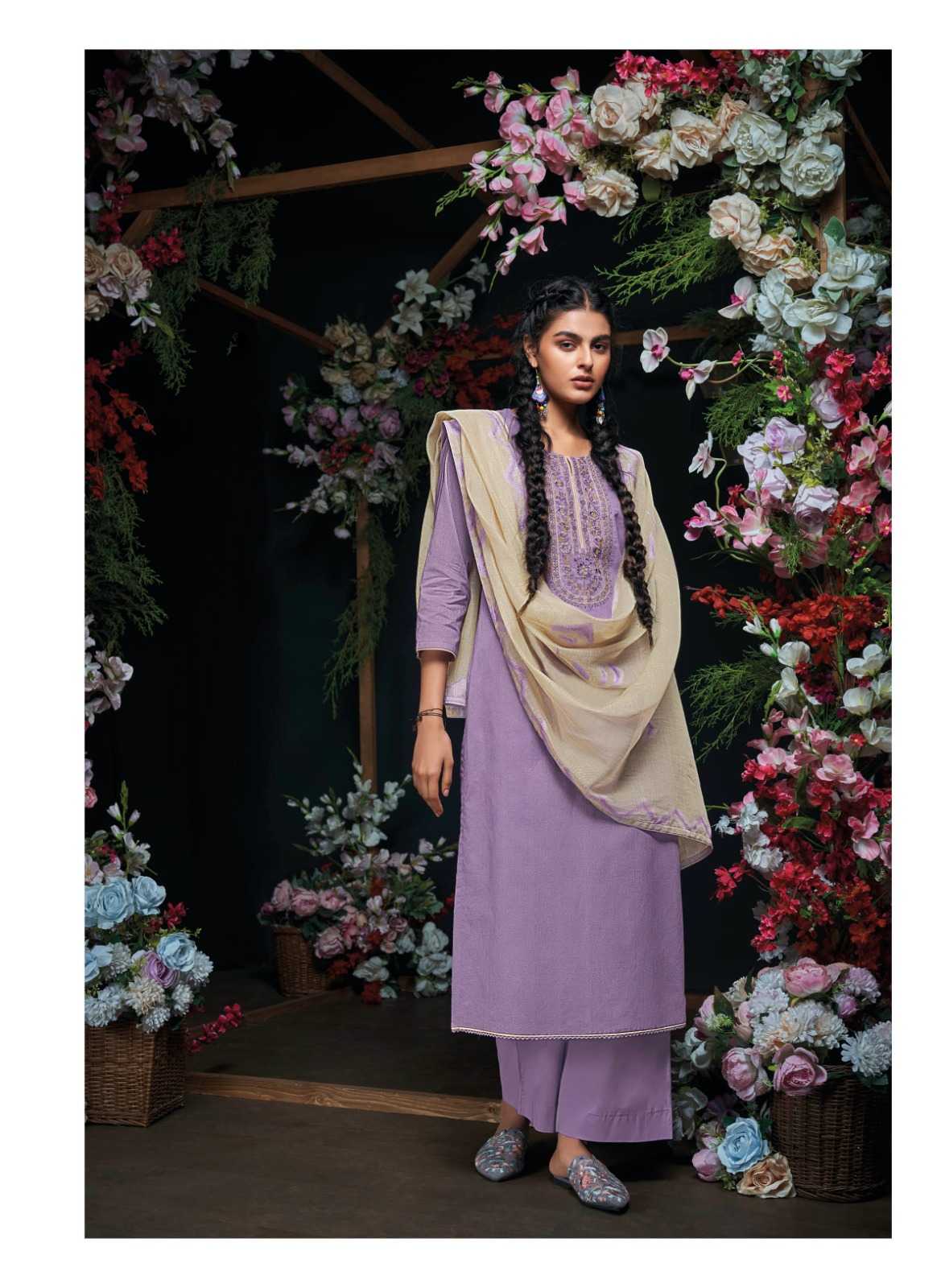 Ganga ASHINA Dress Materials Wholesale catalog