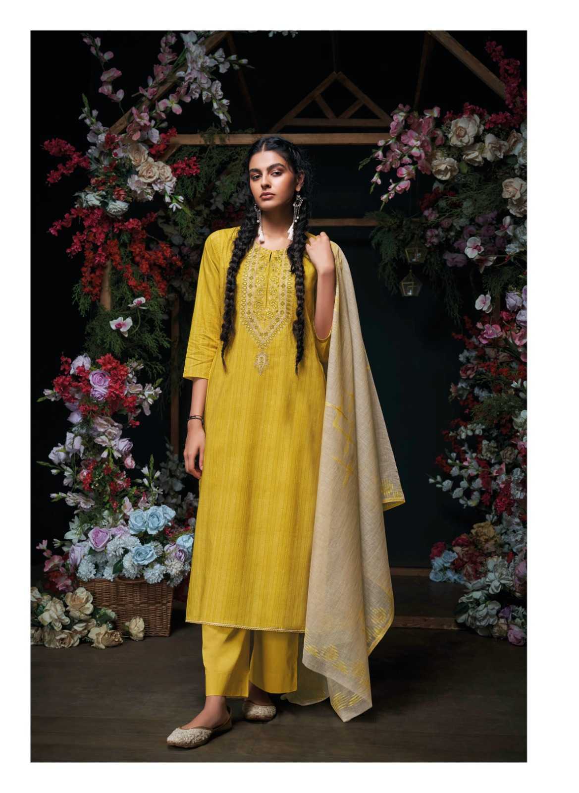 Ganga ASHINA Dress Materials Wholesale catalog
