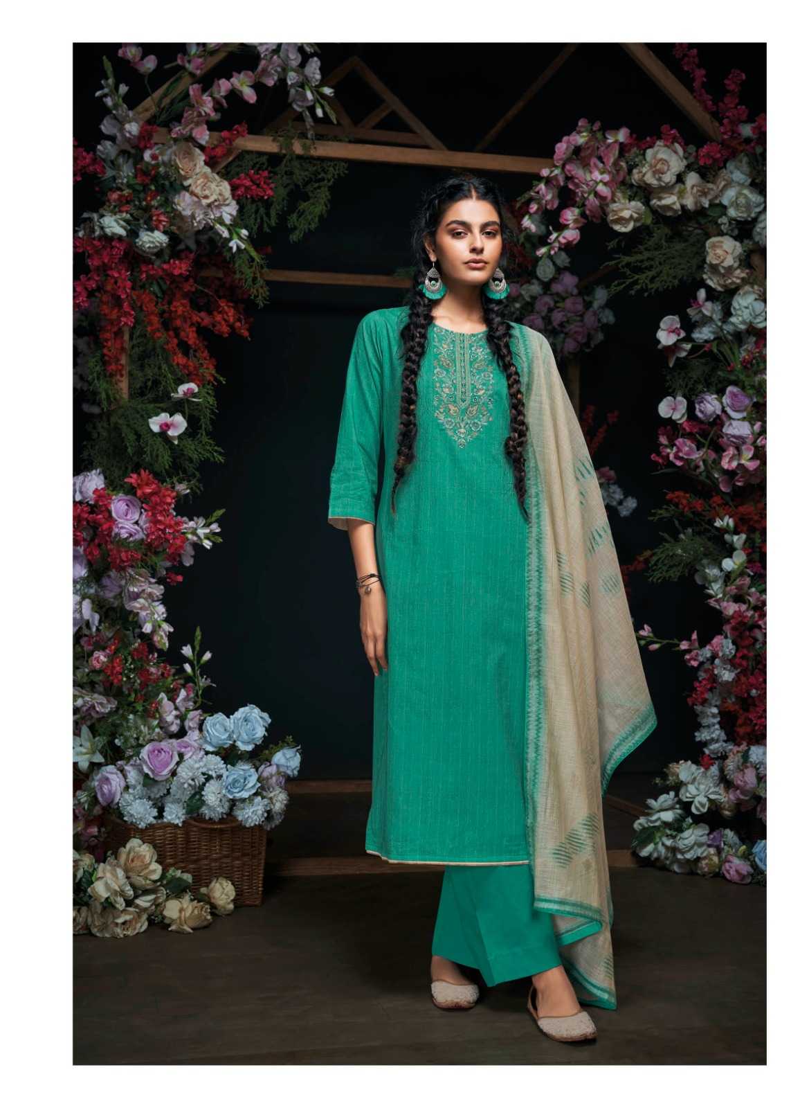 Ganga ASHINA Dress Materials Wholesale catalog
