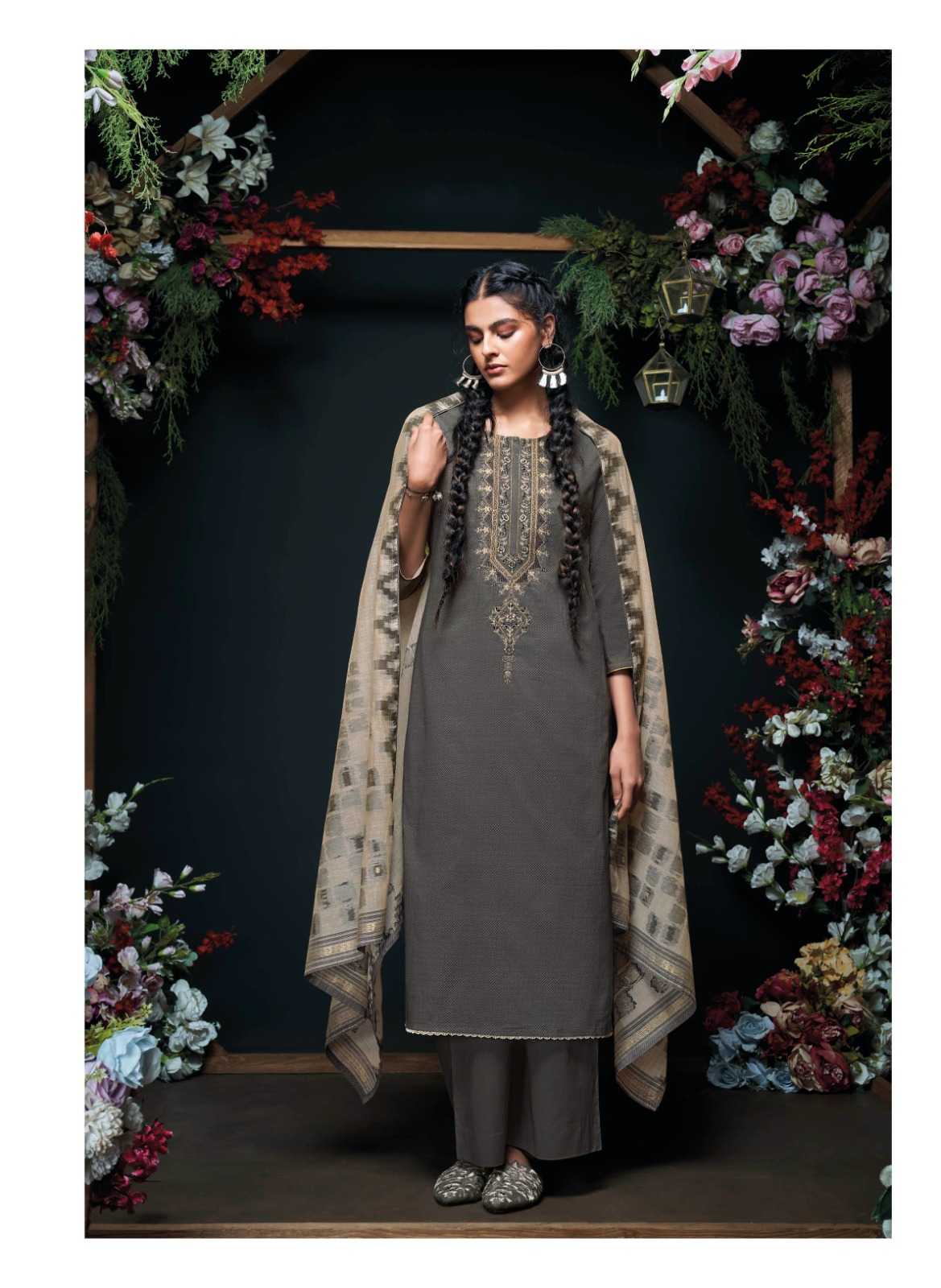 Ganga ASHINA Dress Materials Wholesale catalog