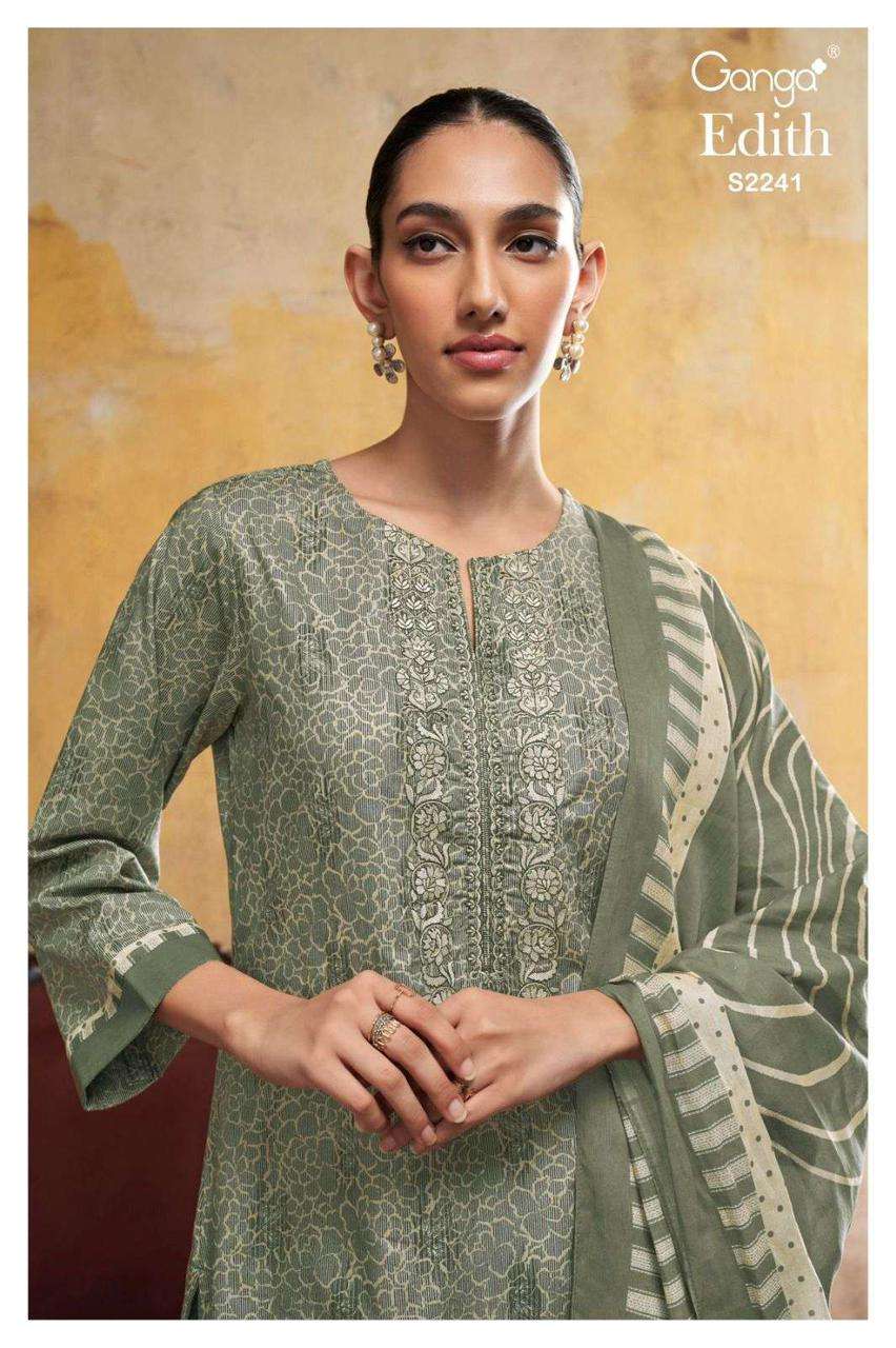 Ganga EDITH 2241 Salwar kameez Wholesale catalog