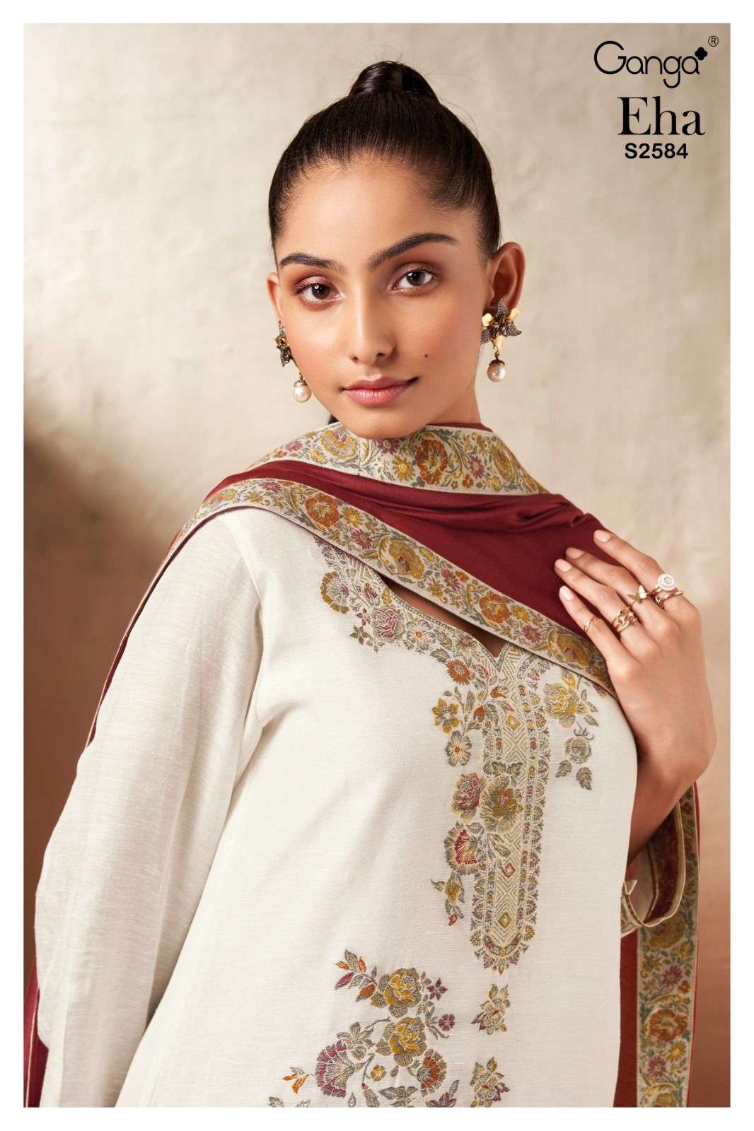 Ganga EHA 2584 Salwar kameez Wholesale catalog
