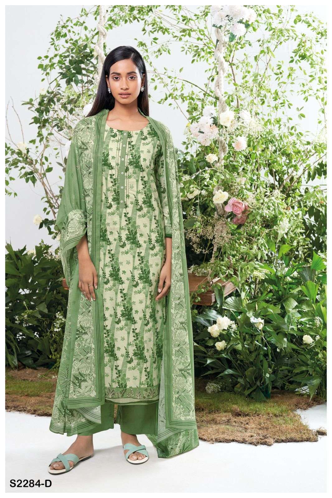 Ganga ELKIN 2284 Dress Materials Wholesale catalog