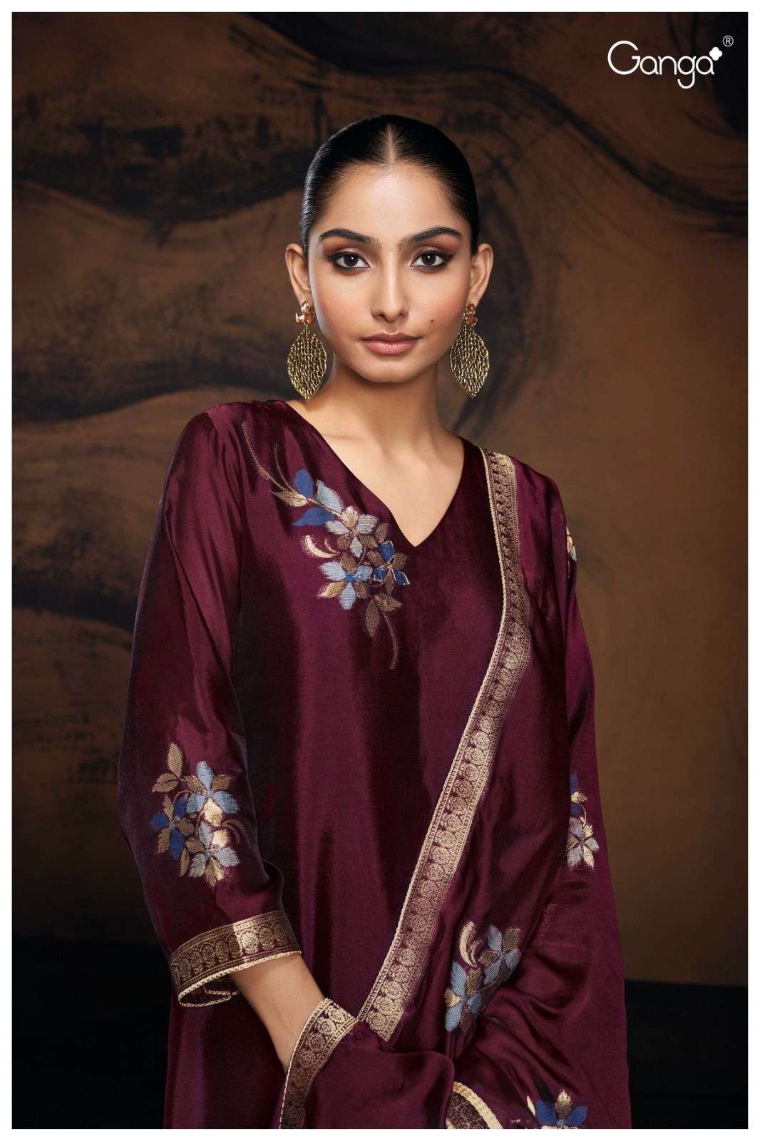 Ganga EVANIA 2478 Dress Materials Wholesale catalog