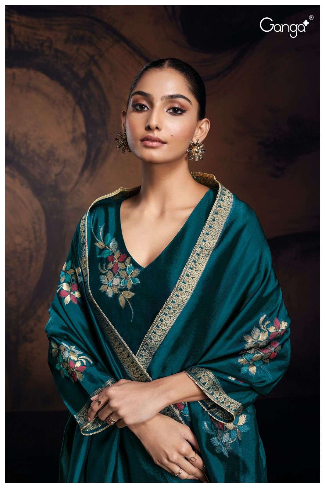 Ganga EVANIA 2478 Dress Materials Wholesale catalog