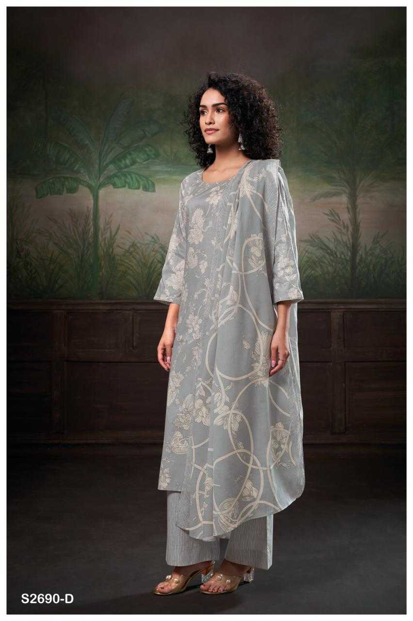 Ganga MISHA 2690 Dress Materials Wholesale catalog