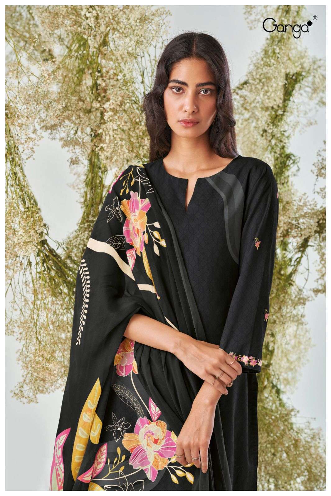 Ganga PRANAVI 2531 Dress Materials Wholesale catalog