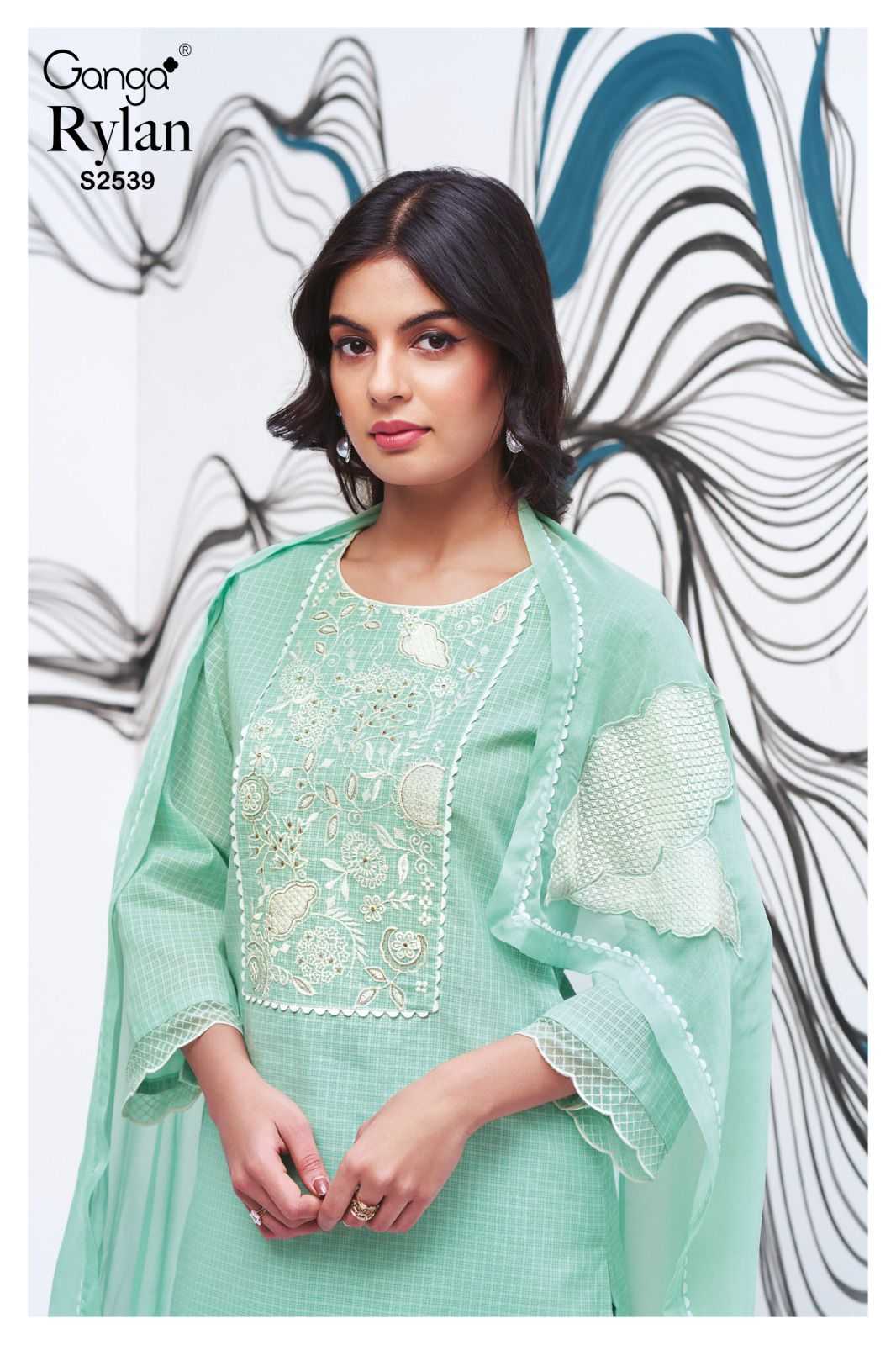 Ganga RYLAN 2539 Dress Materials Wholesale catalog